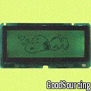 YMC19264-01 Positive Graphic Module with STN Green for Chinese Characters