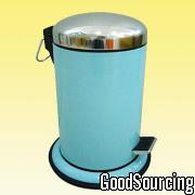 SK05014A-B 3L 3-L Round Pedal Garbage Bin With Attractive Bottom Design