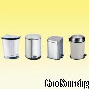 SK02257 Stainless Steel Garbage Bins with Full Sizes: 3L, 5L, 8L, 18L, 20L, 24L, 30L