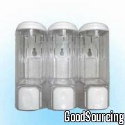 SBD-068-3 Wall-Mount Soap Dispenser with Three 200ml Containers