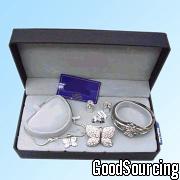 5001 Watch Gift Sets with Jewelry Decoration, Available in Various Colors