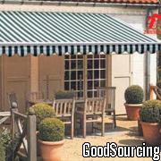 AW--360 X 250 Heavy Aluminum Awning with Aluminum Die Cast Connector