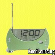 TX388 Moon Fairy FM Auto-Scan Radio with Clock, Stopwathc and Thermometer