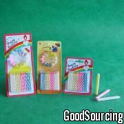 11F5001 Spiral Birthday Candles with Different Packing