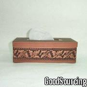 BA-07410 H106 Zinc-Plated Tissue Box Available in Over 40 Designs