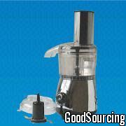 FM-3 GS-/CE-Approved Mini Multi-Purpose Electric Food Processor and Blender with Chrome Plated Housing