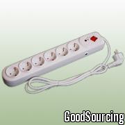 CN2040G6S 6-Way Power Outlet with Surge Protection for AC Power