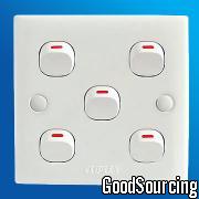 GCS10A/S5 High Grade Wall Switch with OEM Orders Welcome