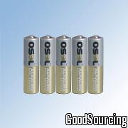 27A-5S/OSEL 12V Alkaline Battery in 27A Size, 5pcs per Shrink Pack