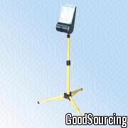 LG0101C Full Plastic Inner Plated Energy Saving Floodlight with Yellow Adjustable Stand