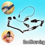 0021 (HS-2) Fashionable Two-Way Radio Headset with Adjustable and Separated Ring-Type PTT Switch