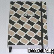 NB14102 Premium Checkered Notebook with Full-Color Printing