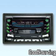 CY-9268DE Car MP3/CD/Cassette Player Receiver with Big Color LCD Screen, Blue Light Illumination