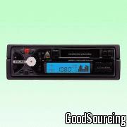 TP-508 Auto-Reverse Car Cassette Player with Color LCD and Treble/Bass Control