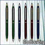 032306 Elegant Metal Ballpoint Pens with Brass Barrel