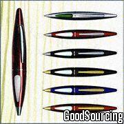 032310 Metal Ballpoint Pens with Comfortable Rubber Grip