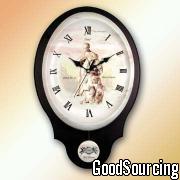 CK-C-401 Decoration Wall Clock with UV Coating