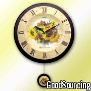 CK-F-101 Decoration Analog Wall Clock with Special Dial