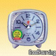 JD-S2025 Alarm Clock with Snooze Function, Designed Like a Car Headlight