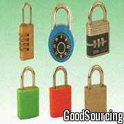 LUGGAGE PADLOCK Easy-to-Use Brass and Laminated, Combination Padlocks in a Variety of Colors