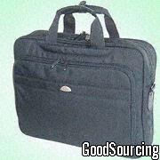 353 Durable 1680D/PVC Briefcase with Middle, Back Zipper Pockets in Convenient Design