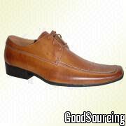 AT2032 Men's Dress Shoe with Brush PU Upper, OME Welcome