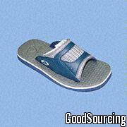 HSE2003M-1 Size 7 to 12, 41 to 45 Slippers with PVC + Mesh Uppers and EVA Sole