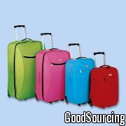 EVA2216-T EVA Mono-colored Softside Luggage with Wheels