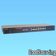 SWITCH 16 PORT Plug-and-play Ethernet Switch with Built-in Error Detection and Correction, Ideal for SOHO