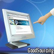 TFT LCD Touch monitor-Touchtron LCD TFT LCD Touch Monitor with Virtual Keyboard Included