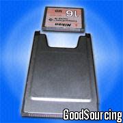 PCMCIA-68 trans CF-50 Adapter PCMCIA PC Card Adapter Compatible with Compact Flash Cards