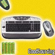 KBS-2680RP Full Office Wireless Desktop Keyboard and Optical Mouse Set