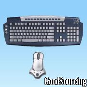 WK 937 Wireless Keyboard and Mouse Set with 27MHz Radio Frequency