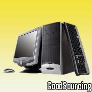 HEDY-A0414-KB8800-OM860-DFT772 Desktop PC Set with Buffalo DFT772 Display