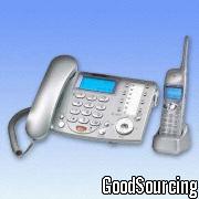 KXT3330D2CID 46/49MHz Corded/Cordless Phone with Blue Backlight and Handsfree Speakerphone