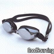 G100MR Silicone Swimming Goggles with Hard Mirror Coated Lens