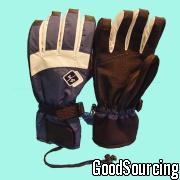 1855 Waterproof and Breathable Ski Gloves with Full-palm Grip