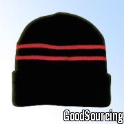 325-005 100% acrylic knitting hat with cuff