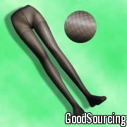 0552-4 20D Pantyhose with Thin-Line Fishnet Pattern