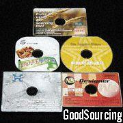 CD-Rom CARD SHAPE Business Card-Shaped CD-Rom