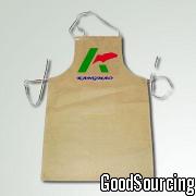 KM-23 Three-piece Cooking Apron Set with Oven Mitts