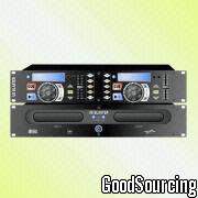 CDT-20890 Professional Twin CD Player with Anti-Shock Buffer Memory and Jog Wheels