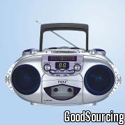 TX-2032CD Top-Loading CD/CD-R Player with Radio Cassette Recorder