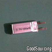 PL481230-1 3.7V 100mAh Li-ion Polymer Cell in Large Stock