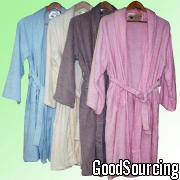 SWJ-15 100 Percent Cotton Bath Robes Available in Different Sizes