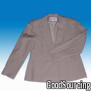 HS010 Men's One-button Blazer Made of 55% Linen, 45% Rayon with 100% Polyester Lining