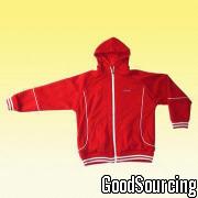 XNCD-20005 Hooded Jacket with 150Gsm Mesh Shell, 260Gsm Polar Fleece Interlining and T/C Lining