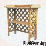 AK10085-2 Wooden Flower Stand Sized 100 x 85 x 45cm