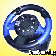 RGW-110 Stand-Alone Racing Game Wheel with 11 Games Included