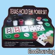 BN-A Texas Poker Set with 200 Chips